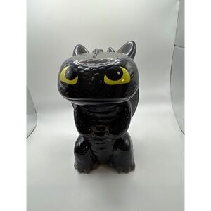 How to Train Your Dragon 2 Toothless Night Fury Ceramic Coin Bank Black 2014